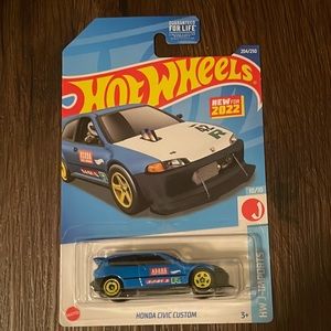 Honda Civic Custom HW J Imports New For 2022 Hot Wheels
